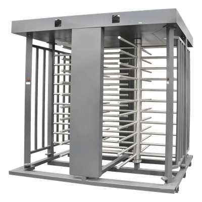 Torniquete de Cuerpo Completo / Doble / 30 Personas/min / Interior/Exterior / Acero Inoxidable 304 / Techo Integrado / -20 a 50°C / 110 VCA
