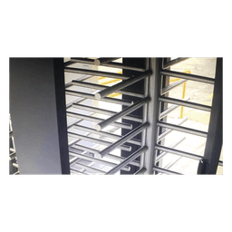 Torniquete de Cuerpo Completo / Doble / 30 Personas/min / Interior/Exterior / Acero Inoxidable 304 / Techo Integrado / -20 a 50°C / 110 VCA