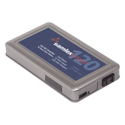 Inversor de corriente 120W, Ent: 12 Vcc, Sal: 120 Vca, de Uso 24/7 para Domos PTZ