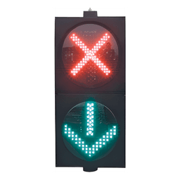 Semáforo LED Doble / Alto y Siga / 81 LEDs de Alta Potencia / 6 W / 110 VCA / -40°C a +80°C / IP Sellado