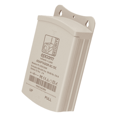 Fuente de Poder para Exterior / 12 Vcc / 2 A / 1 Salida / Entrada 100-240 VCA / 5.1 x 3.4 x 1.7 pulgadas