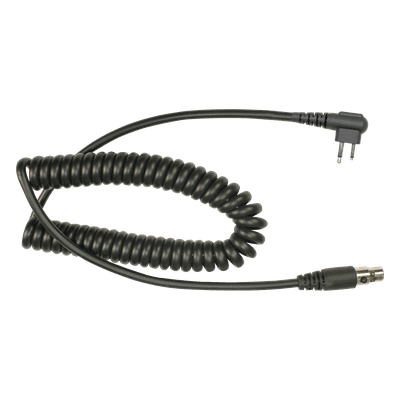 Cable para auricular HDS-EMB con atenuación de ruido para radios Motorola GP-300, SP-50, P-1225, PRO-3150, MAG ONE, DEP-450, EP-450, EP-350 y Hytera TC-500/ 518/ 600/ 610/ 620/ 700/ 1600/ 700EX. 