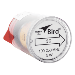 Elemento de Medición en Línea / 5 Watt / 7/8" / 100-250 MHz / Calibración Trazable / Intercambiable en Campo