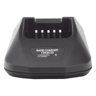 Cargador de Escritorio / 800 mA / Protección Inteligente / LED por Posición / Recarga Automática