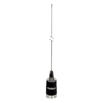 Kit de Antena VHF / 148-174 MHz / 3.4 dBi / 200 W / 130 cm (4.3 ft) / Cable RG-58 5 m (16.4 ft)