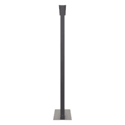 Rack de 2 Postes, Estándar 19", 45 Unidades, Fabricado en Acero, Base "L" para Anclar a Piso.