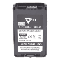Batería Li-Ion / 2150 mAh / Uso Rudo / Celdas Japonesas Estándar Militar / Compatible con Serie NX y TK de Kenwood