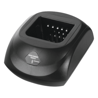 Cargador de Escritorio / Carga Rápida / Radios Kenwood NX5000 NX410 TK-2180/3180 / Baterías KNB-L2M a KNB-50NC / Operación -20°C a 45°C (-4°F a 113°F) / LED Multicolor