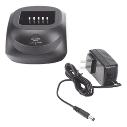 Cargador de Escritorio / Carga Rápida / Radios Kenwood NX5000 NX410 TK-2180/3180 / Baterías KNB-L2M a KNB-50NC / Operación -20°C a 45°C (-4°F a 113°F) / LED Multicolor