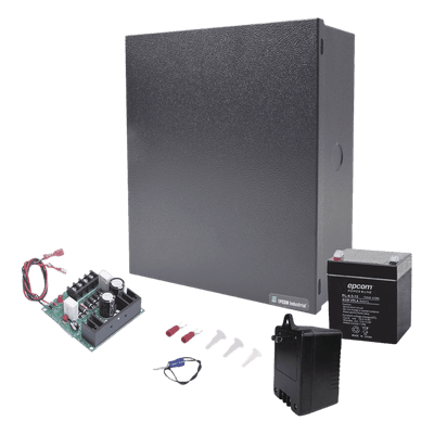 Fuente de 12 Vcc/1A para Control de Acceso con Batería Incluida LK5.512
