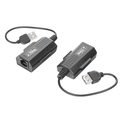 Extensor USB / USB 2.0 / Hasta 50 m (164 ft) / UTP Cat 5/5e/6 / Plug & Play / Sin Alimentación Externa