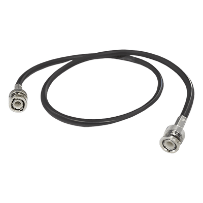 Cable Micro-Coaxial Armado con conector BNC-BNC de 1.5m de longitud.