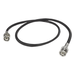 Cable Micro-Coaxial Armado con conector BNC-BNC de 1.5m de longitud.