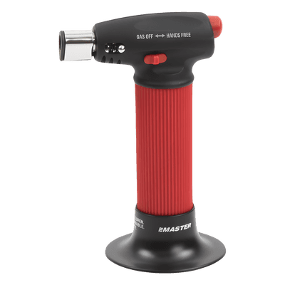Micro Antorcha de Gas Butano / Auto-ignición / Llama Ajustable / 2 Horas de Operación Continua / Diseño Compacto