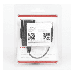Extensor IP Pasivo / Conversión Ethernet sobre Coaxial / Alcance 200 m (656.2 ft) / 10 Mbps / Protección Sobretensiones 2 kV / Sin Alimentación Externa