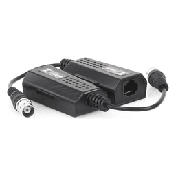 Extensor IP Pasivo / Conversión Ethernet sobre Coaxial / Alcance 200 m (656.2 ft) / 10 Mbps / Protección Sobretensiones 2 kV / Sin Alimentación Externa