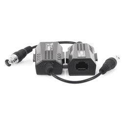 Extensor IP Pasivo / Conversión Ethernet sobre Coaxial / Alcance 200 m (656.2 ft) / 10 Mbps / Protección Sobretensiones 2 kV / Sin Alimentación Externa