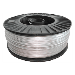 Bobina de 500 Metros (1640 Pies) / Alambre de Aluminio Reforzado / 14 AWG / Para Intemperie / Ideal para Cercas Electrificadas