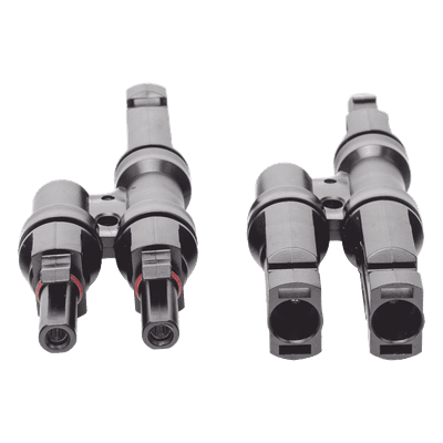 Conector MC-4 Doble para Módulos Fotovoltaicos