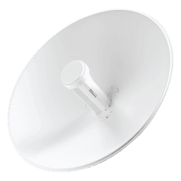 PowerBeam airMAX M5, larga distancia, frecuencia 5 GHz (5170-5875 MHz) con antena tipo plato de 25 dBi