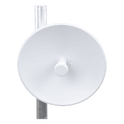 PowerBeam airMAX M5, larga distancia, frecuencia 5 GHz (5170-5875 MHz) con antena tipo plato de 25 dBi