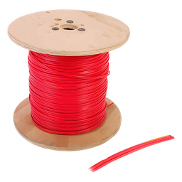 Carrete de Alambre de 305 Metros (1000 Pies) / 2x16 AWG / Riser / Tipo ZIP FPLR-CL3R / Para Aplicaciones en Sistemas de Detección de Incendio y Sistemas de Voceo