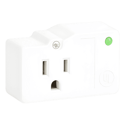 Protector Plug Pared / 120 VCA 15 A / 40,000 A / LED Diagnóstico / Transformadores de Alarma