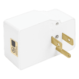 Protector Plug Pared / 120 VCA 15 A / 40,000 A / LED Diagnóstico / Transformadores de Alarma