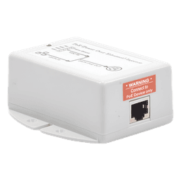 Inyector POE para Aplicación Solar, Entrada 9-36 Vcc, Salida Pasivo en 24 Vcc 10/100/1000 Mbps, Hasta 19 Watts
