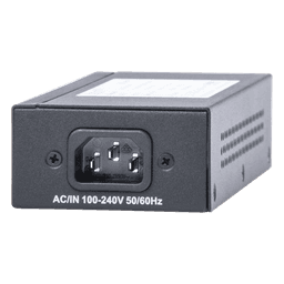 Inyector Super Hi-PoE / 56 Vcc / 60 Watts / Para Domos HIKVISION PTZ / IP (-AE / DE) / Soporta 802.3 af / at / Para Aplicaciones de CCTV