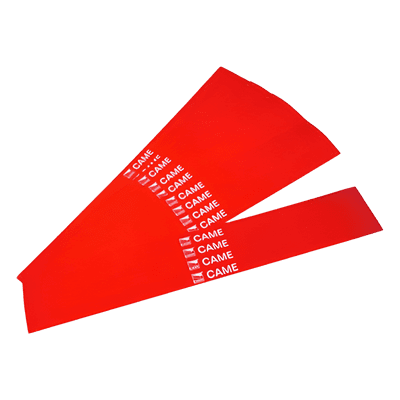Paquete de 20 bandas reflectantes rojas para mástil 001-G0401,001-G0601 CAME