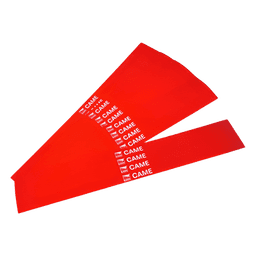 Paquete de 20 bandas reflectantes rojas para mástil 001-G0401,001-G0601 CAME