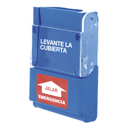 Estación manual de Emergencia / Policarbonato Alta Resistencia / 2 Años Garantia