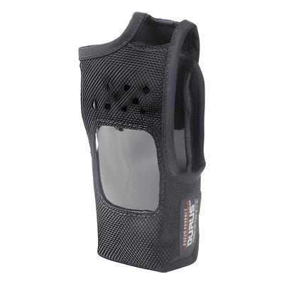 Funda de Nylon, clip metálico-cinto, capuchón auto-adherible y visor frontal / TK-2312/3312, NX-240/340.