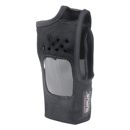 Funda de Nylon, clip metálico-cinto, capuchón auto-adherible y visor frontal / TK-2312/3312, NX-240/340.
