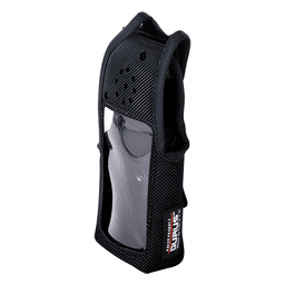 Funda Protectora / Nylon Resistente / Lazo para Cinto / Capuchón con Broches / Visor Frontal Transparente / Compatible con Radios Portátiles ICOM