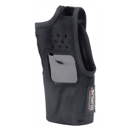 Funda de nylon para radio / Lazo-cinto ajustable / Capuchón auto-adherible / Visor frontal transparente / Compatibilidad 12 modelos Icom