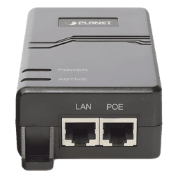 Inyector 802.3bt de 60W en 4-Pares UTP, Compatible con 802.3af/at Gigabit 10/100/1000 Mbps