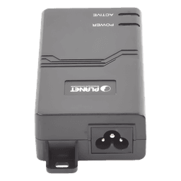 Inyector PoE / IEEE 802.3at/af / Gigabit / 30 W / 50-54 VDC / 100-240 VAC / 0 a 50 °C