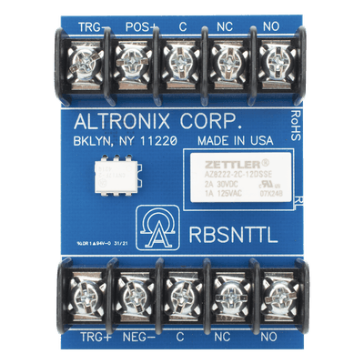 Módulo de relevador ultrasensitivo  Altronix 