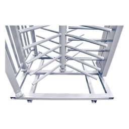 Torniquete de Cuerpo Completo / 4 Ejes de Seguridad / Rotación 90° / 25 Personas/minuto / Interior/Exterior / Acero 2 mm / 110 VCA / 6.5 A