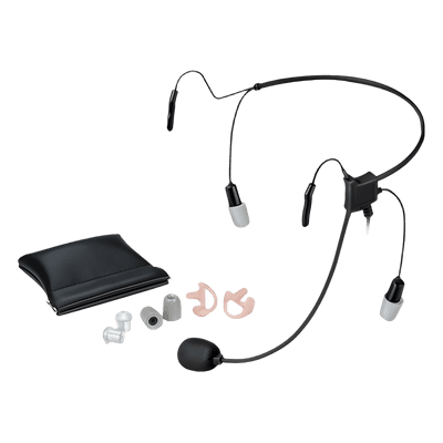Diadema / Reducción de ruido 29 dB NRR / Diadema trasera bilateral / MIL-STD-810 / Temperatura -20°C a +60°C / 0.066 lb