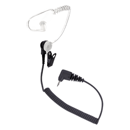 Audífono con tubo acústico sólo para escuchar con conector de 3.5 mm