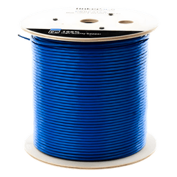 Bobina de Cable U/UTP Cat6A de 305 Metros (1000 Pies), Color Azul, CM, Soporta 10G-BaseT para Transmisión de Frecuencias de Hasta 500MHz, UL