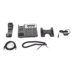 Teléfono IP Empresarial / 3 Líneas SIP / Pantalla TFT LCD 2.8 Pulgadas / 8 Teclas BLF / Conferencia 4 Vías / PoE / Bluetooth / Dual Gigabit Ethernet