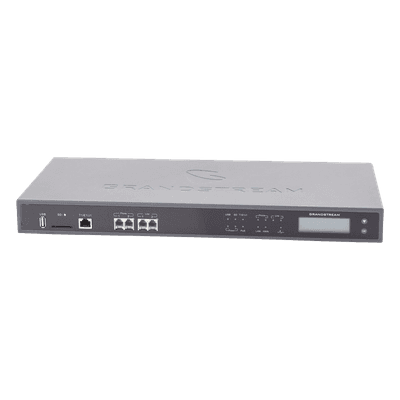 IP-PBX GrandStream Con 1 puerto T1/E1 y 2 puertos FXO, hasta 2000 extensiones con 200 llamadas simultáneas 