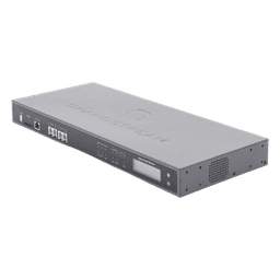 IP-PBX GrandStream Con 1 puerto T1/E1 y 2 puertos FXO, hasta 2000 extensiones con 200 llamadas simultáneas 
