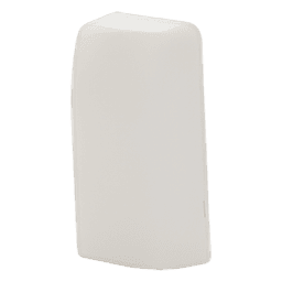 Caja de Montaje en Superficie, Para 2 Módulos Keystone, Color Blanco Mate