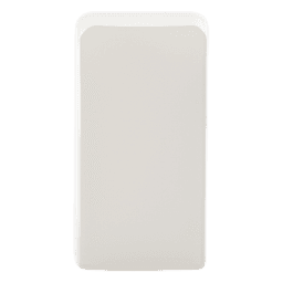 Caja de Montaje en Superficie, Para 2 Módulos Keystone, Color Blanco Mate