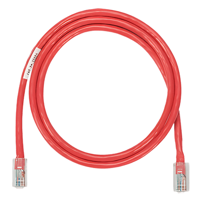 Cable de Parcheo UTP / Cat 5e / 24 AWG / 0.91 m (3 ft) / RJ45 / Rojo